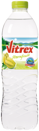 Vitrex Mineralwasser Sternfrucht 1,5l Flasche