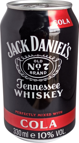 Jack Daniel's & Cola - 0,33l Ds. (Einweg)